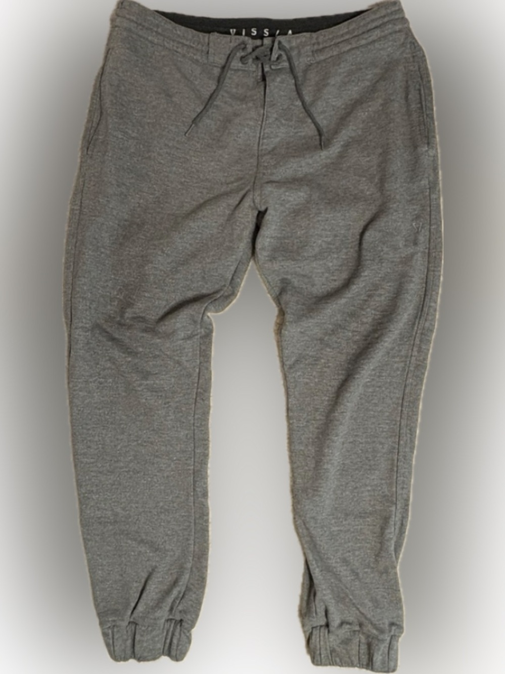 Vissla Couch Surfers Gray Jogger Pants - size men’s medium